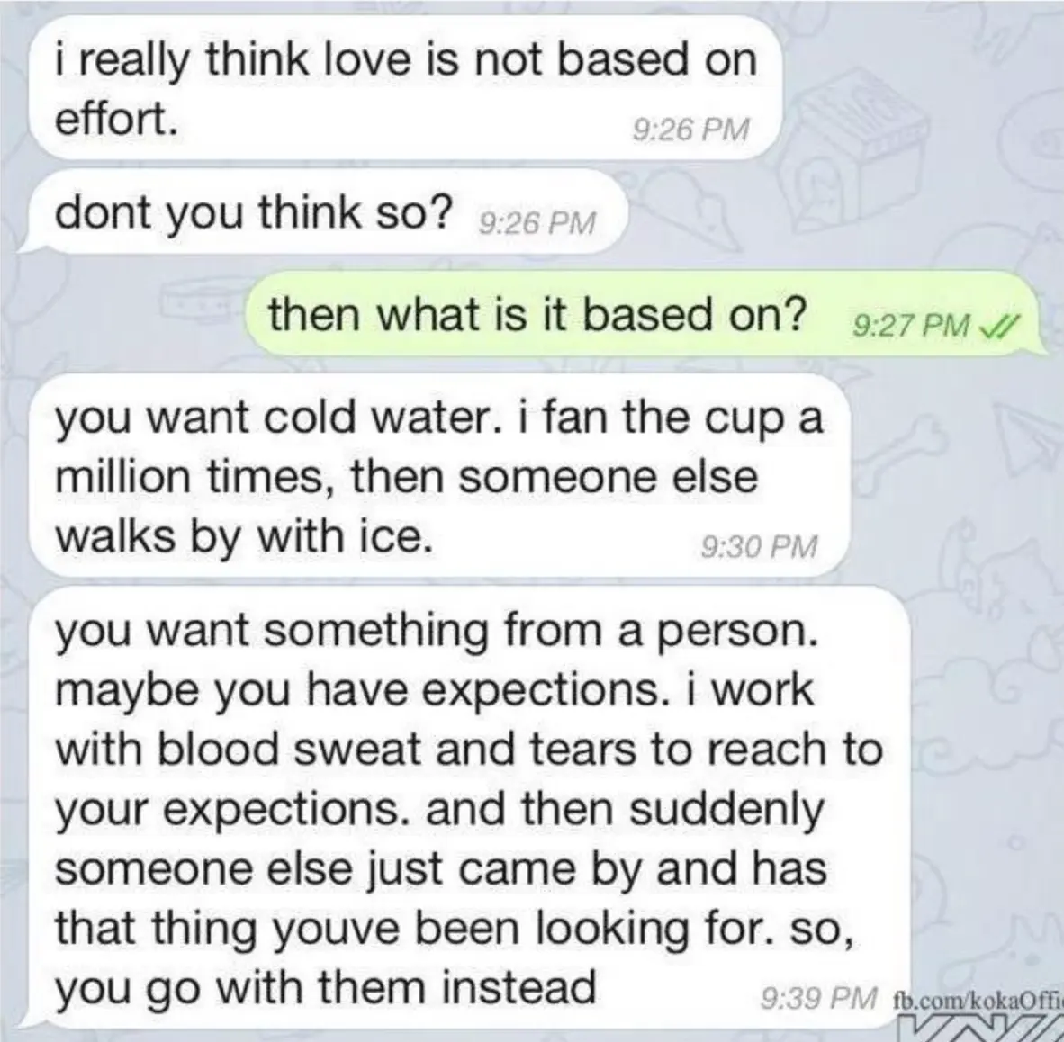 A screenshot of a Telegram chat